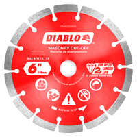 DISC CUTOFF DMND SEGMENTD 6"