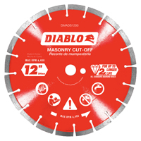DISC CUTOFF DMND SEGMNTD 12"
