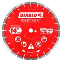DISC CUTOFF DMND SEGMNTD 14"