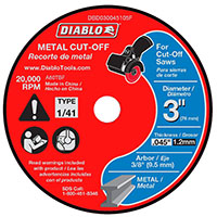 DISC CUT-OFF THN KERF MTL 3IN