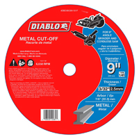 DISC CUT-OFF BONDED METAL 9IN