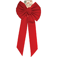 HOL-7964 RED VELVET BOW 7LOOP