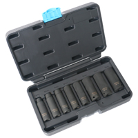 SOCKET SET DP IMPCT 3/8DR METR