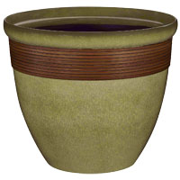 PLANTER TALL WAVE RSN 14.75IN