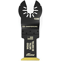 IMPERIAL BLADES IBOAT336-3 Oscillating Blade; One-Size; 18 TPI; Bi-Metal