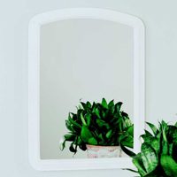 REN-200410 MIRROR FRAME WHT