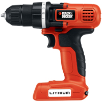 Black+Decker BDCD8C/LDX172C Drill/Driver, Battery Included, 7.2 V, 3/8 in