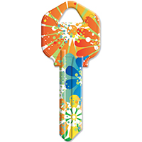 16010-KW1-14 KEY ORANGESPLASH