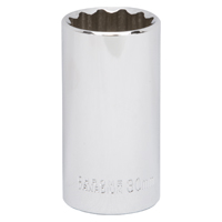 SOCKET DEEP 30MMX12PT 1/2DR