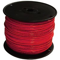 WIRE BLDG 14G SOL THHN RED 1FT