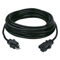 CORD EXTSN BLK 14/3 SJTOW 50FT