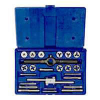 TAP&DIE HEX SET 24PC METRIC