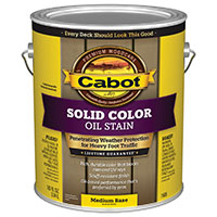 CAB-1608 OIL STAIN SOLID MED 1GL