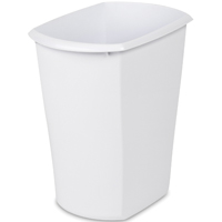 STE-10518006F WASTEBASKET WH 3GL