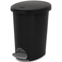 STE-10819002 WASTEBASKET BLK 2.6