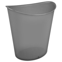 STE-10311H06 WASTEBASKET OVAL GR