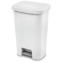 STERILITE WASTEBASKET 11.9G WHT