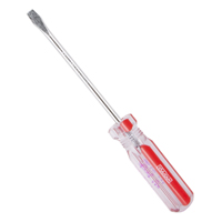 Vulcan TB-SD02 Screwdriver, 3/16 in Drive, Slotted Drive, 7 in OAL, 4 in L