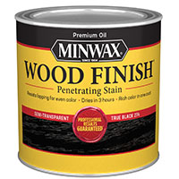 FINISH WOOD TRUE BLACK 1/2PT