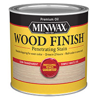 FINISH WOOD SIMPLY WHITE 1/2PT