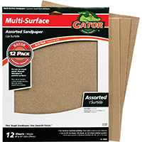 GAT-4445 SANDING SHEET 9X11 12PK