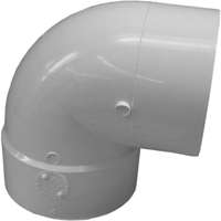 ELBOW 90DEG SHORT ST PVC 6IN