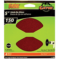 5IN 150GRIT PSA DISC 4PK