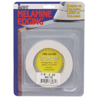 MELAMINE EDGE 7/8INX25FT WHITE