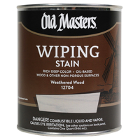 STAIN WIP WEATHERED WOOD QUART