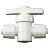 STOP VALVE STRAIGHT 3/8 COMP