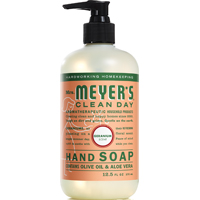 Mrs. Meyer's 13104 Hand Soap, Liquid, Geranium, 12.5 oz Bottle