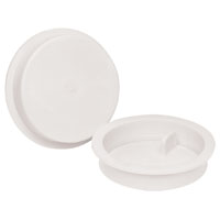 TEST CAP INSERT ABS WHITE 2IN