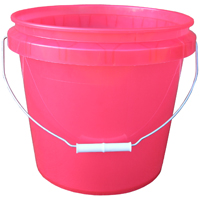 3-1/2GAL BLU PLAS PAIL