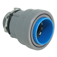 Southwire SIMPush 67600003 Liquidtight Connector, 3/4 in Push-On, PVC