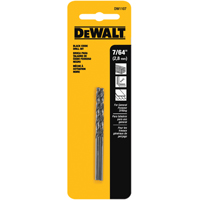 DRILL BIT BLACK OXIDE 7/64IN