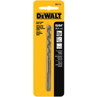 DRILL BIT BLACK OXIDE 15/64IN