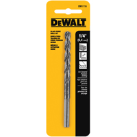 DRILL BIT BLACK OXIDE 1/4IN