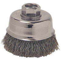 3IN CRIMP CUP BRUSH COARSE