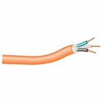 CCI 203076603 Electrical Cable, 14 AWG Wire, 3 -Conductor, Copper Conductor, TPE Insulation, PVC She