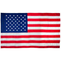 FLAG US HEMMED NYLON 2-1/2X4FT
