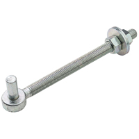 HOOK BOLT STEEL 5/8X8IN ZINC