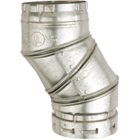 5in Adj Elbow Stov Pipe