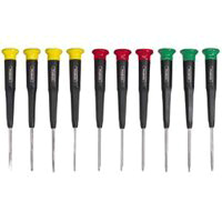 SCREWDRIVER PREC SET 10PC MINI