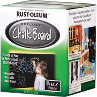 PAINT CHALKBRD LTX BLACK QUART