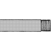 PIPE STEEL BLACK 1-1/2INX21FT