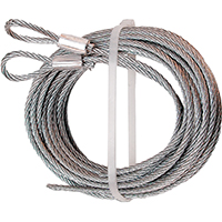 Prime-Line GD 52100 Aircraft Cable, 1/8 in Dia, 12 ft L, Carbon Steel,