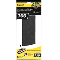 SANDPAPER DRYWL 4.5X10.25 100