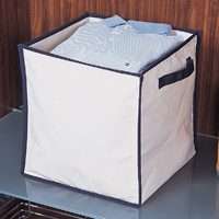 CANVAS STORAGE BOX 14X14X14