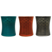 1413043 CANDLE GLASS ASST 9 OZ