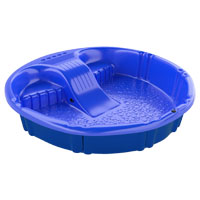 POOL W/SLIDE BLUE 60IN